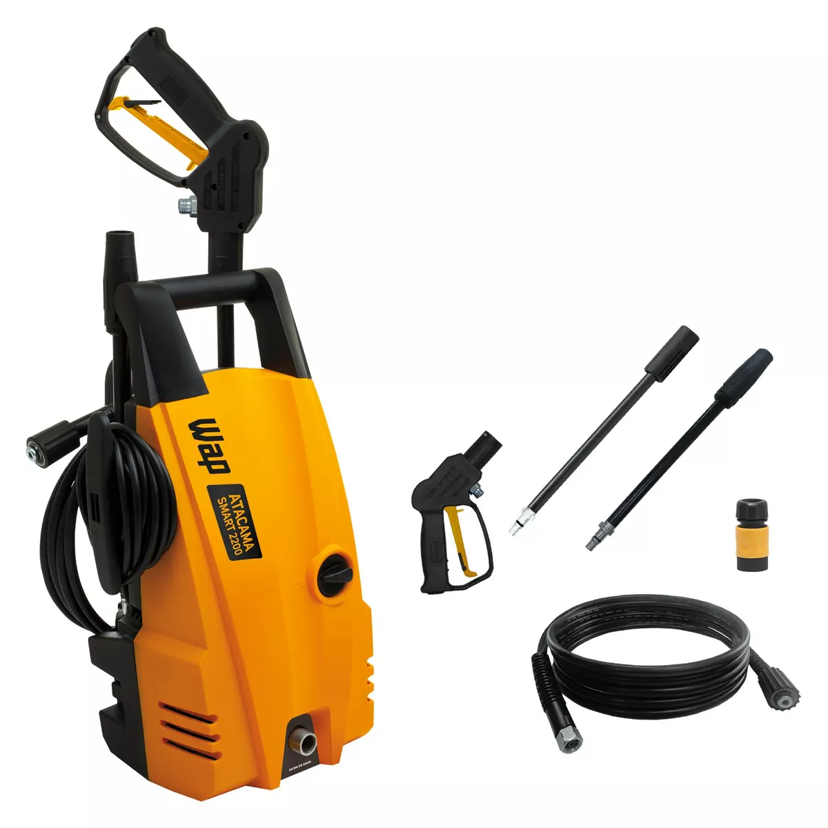 Lavadora De Alta Pressão Atacama Smart 2200 1500psi Wap 110v Cor Amarelo/Preto 127V